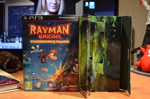 Rayman Origins - Видео распакуйка и фотобзор коллекционного издания (PS3, ND)